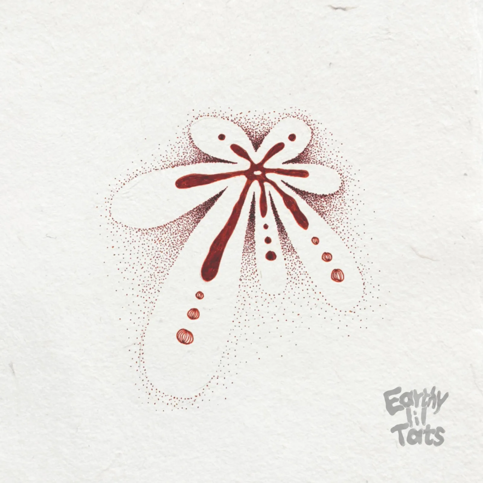 Flash design: Negative Space Flower
