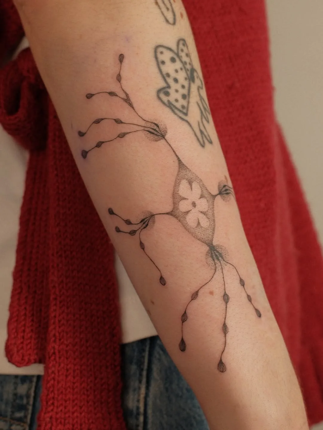 Healed tattoo by Earthy Lil Tats