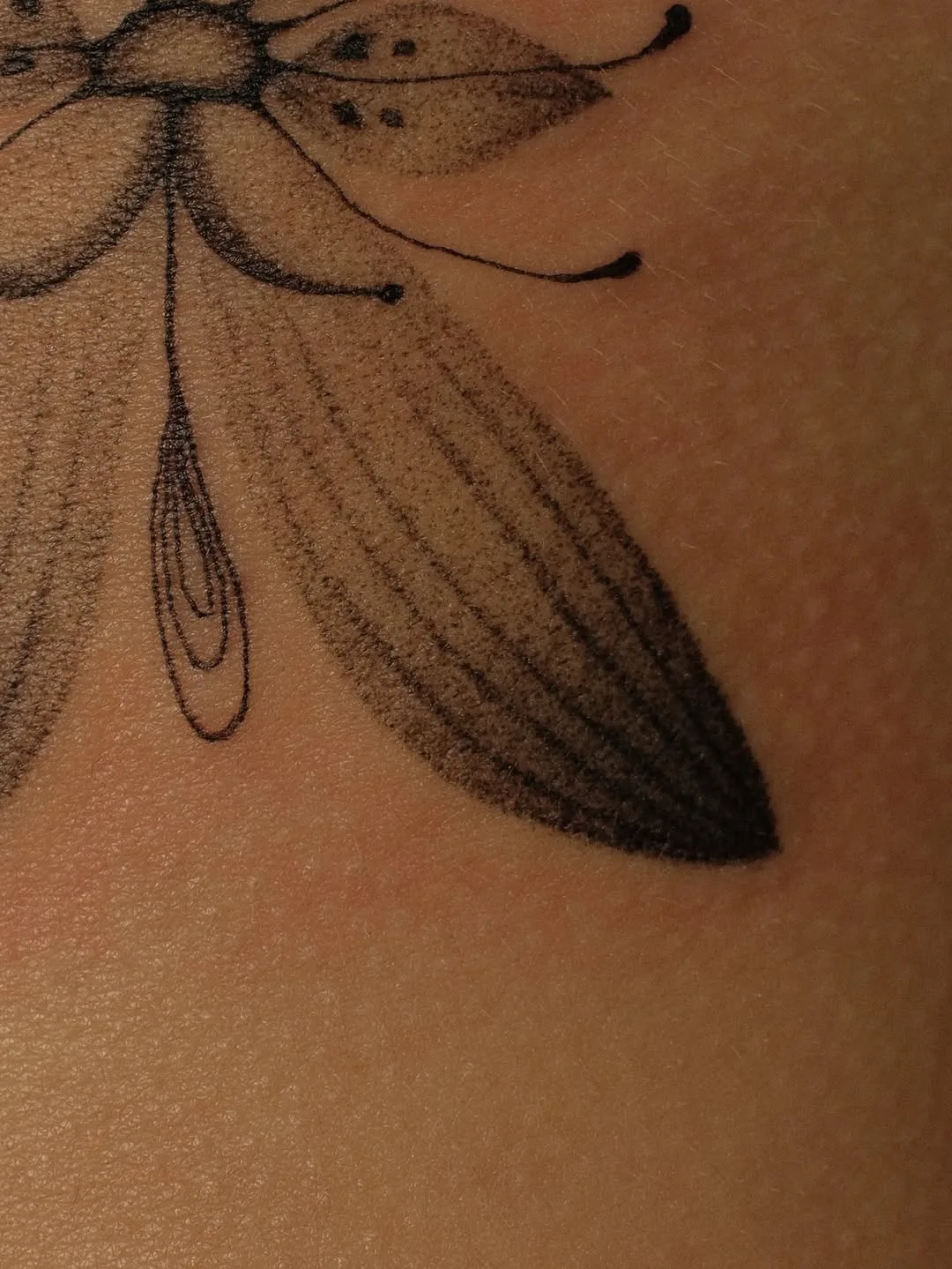Healed tattoo by Earthy Lil Tats