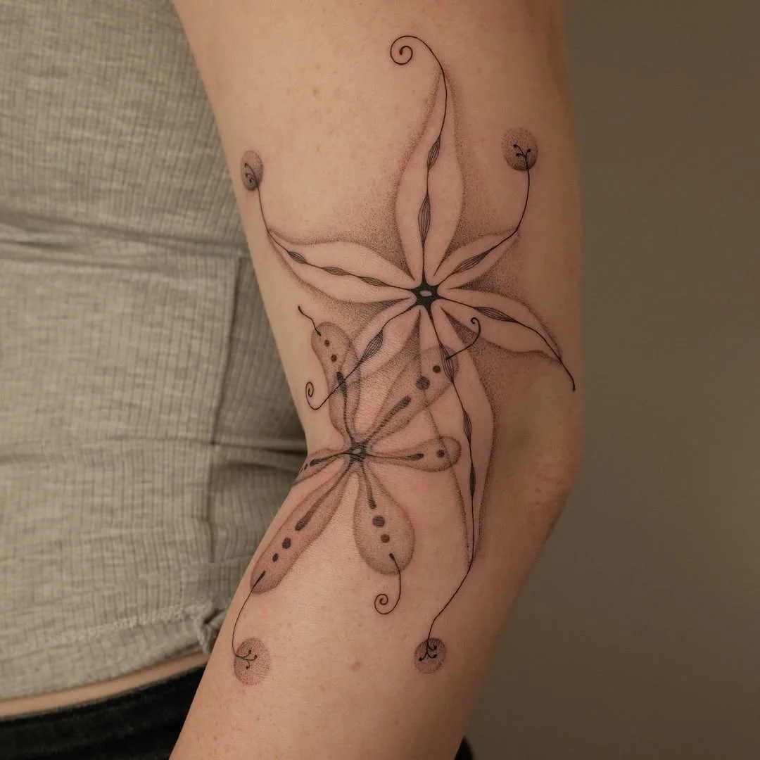 Healed tattoo by Earthy Lil Tats