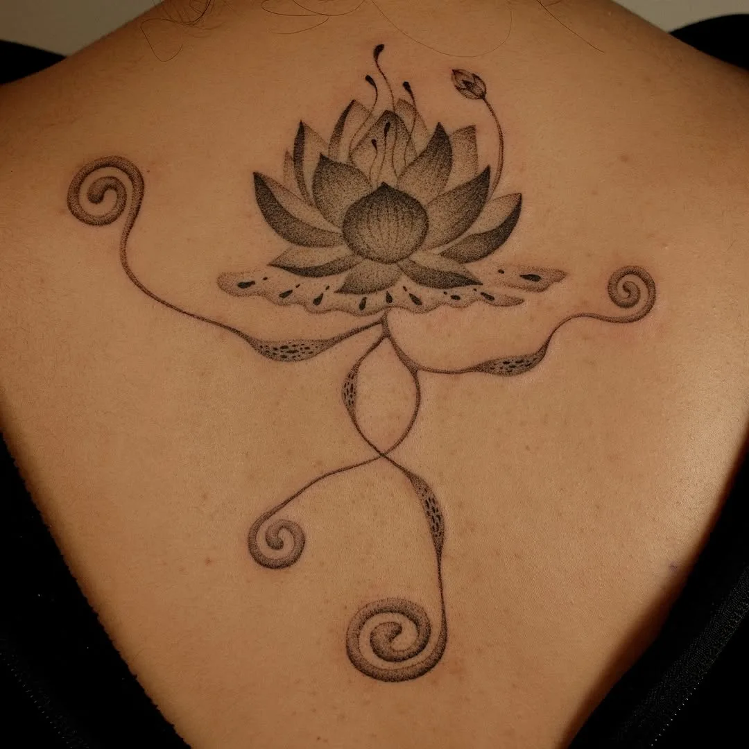 Healed tattoo by Earthy Lil Tats