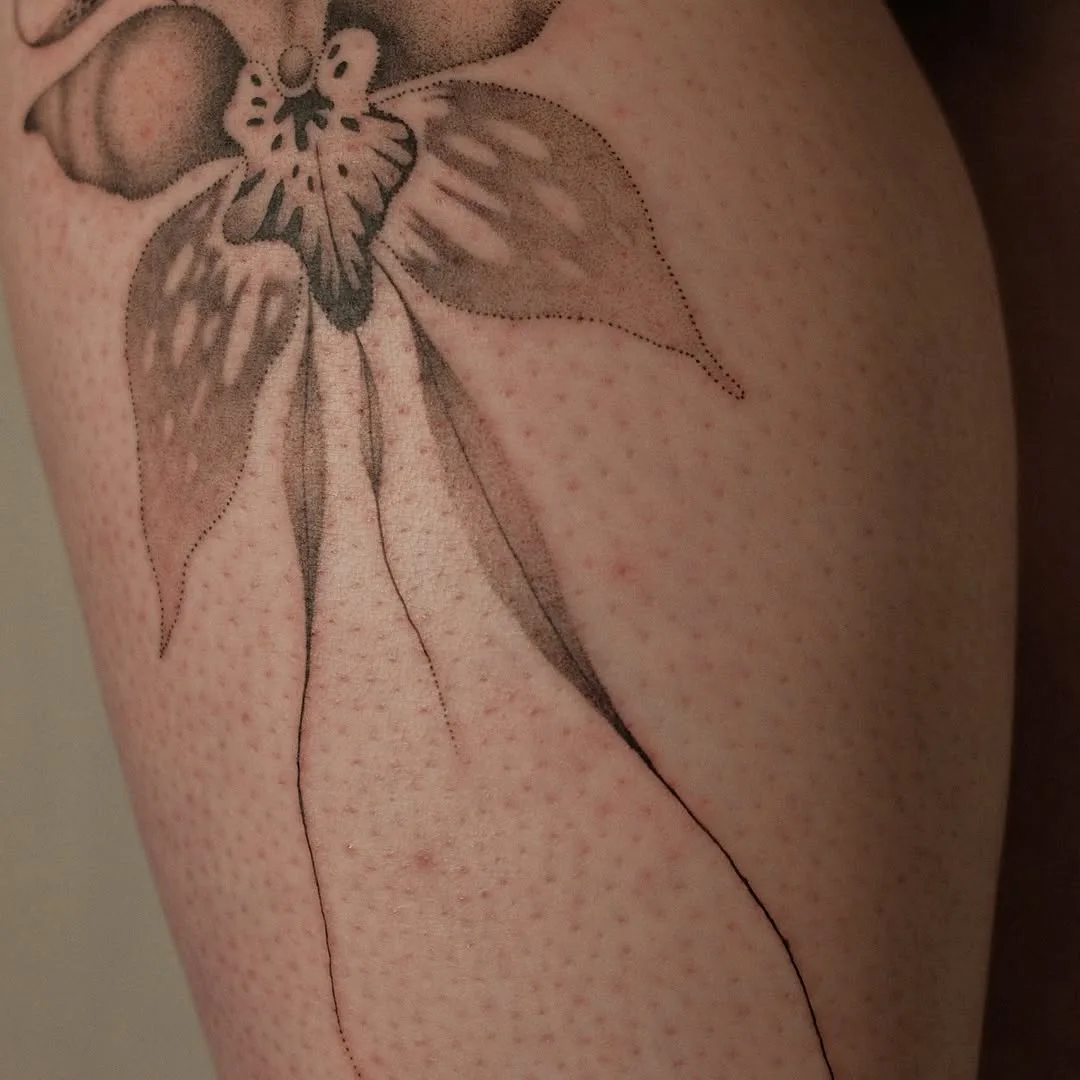 Healed tattoo by Earthy Lil Tats
