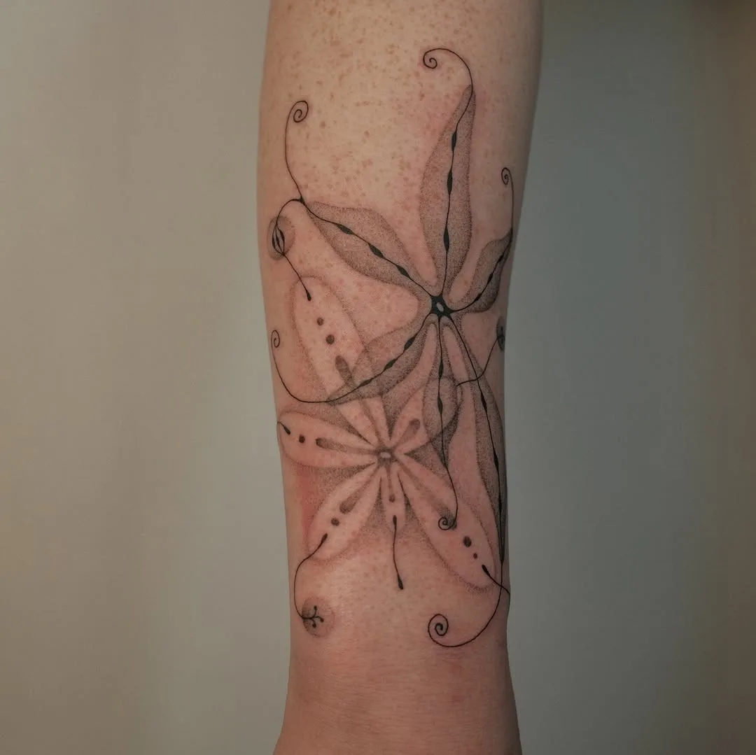 Healed tattoo by Earthy Lil Tats