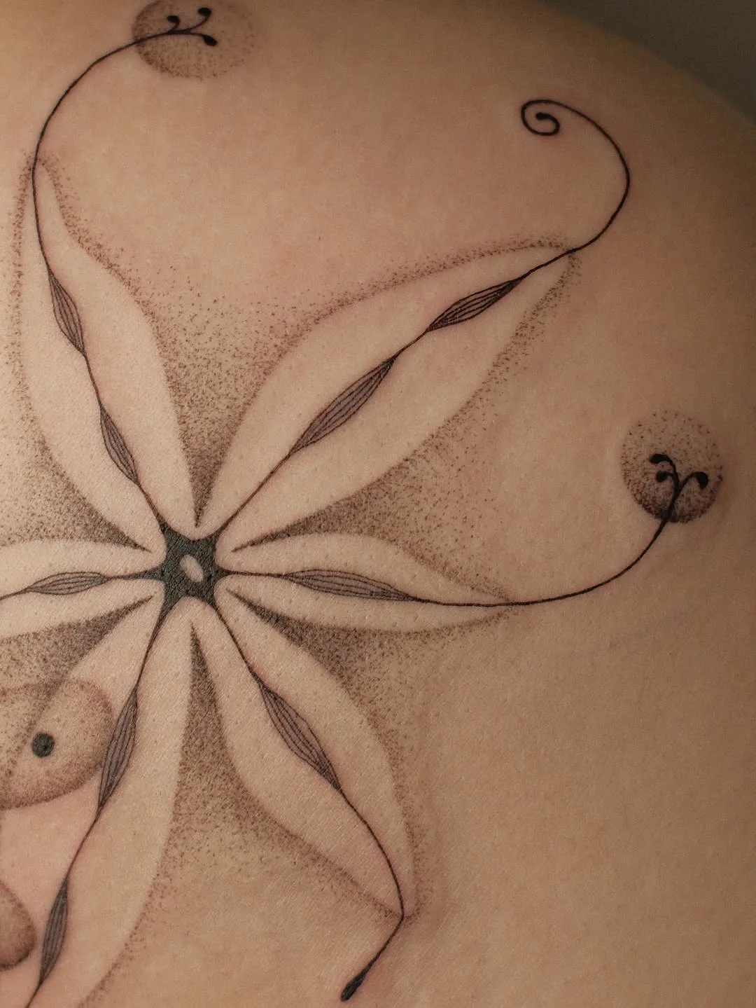 Healed tattoo by Earthy Lil Tats