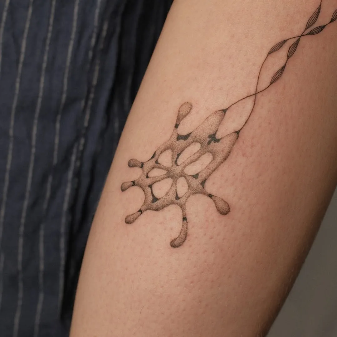 Healed tattoo by Earthy Lil Tats