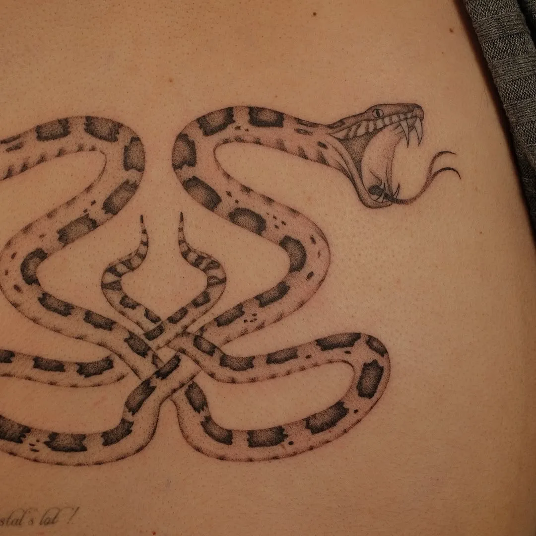 Healed tattoo by Earthy Lil Tats