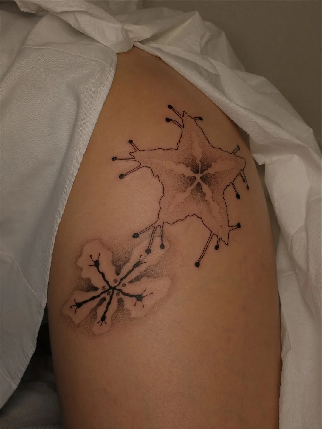 Healed tattoo by Earthy Lil Tats