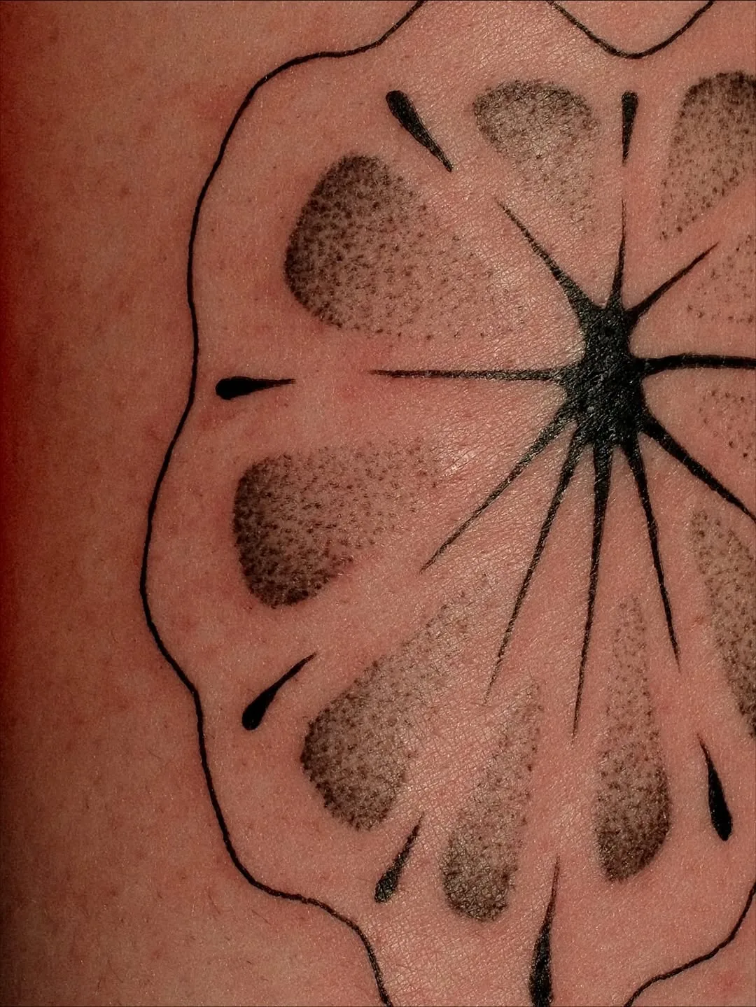 Healed tattoo by Earthy Lil Tats