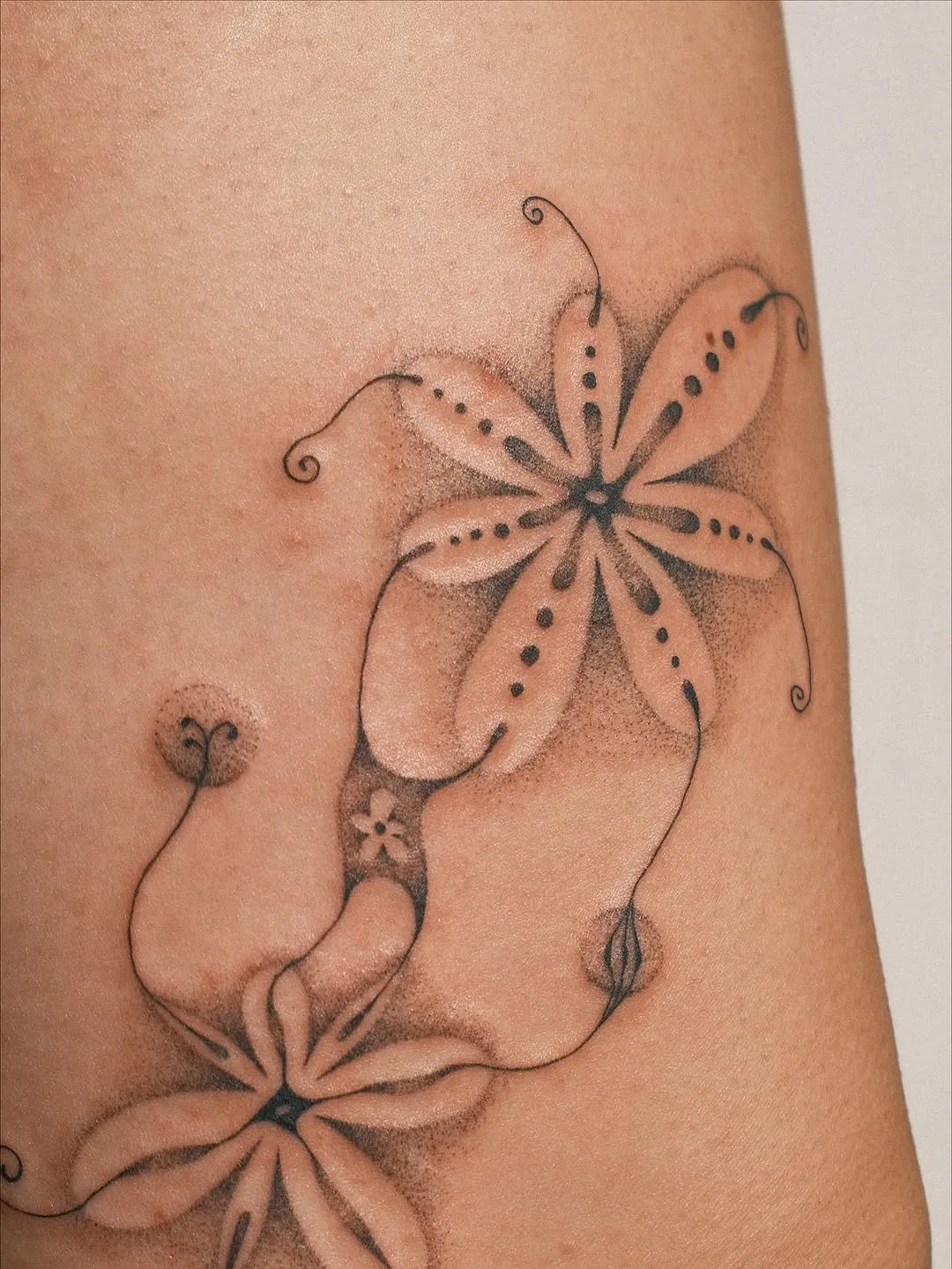 Healed tattoo by Earthy Lil Tats