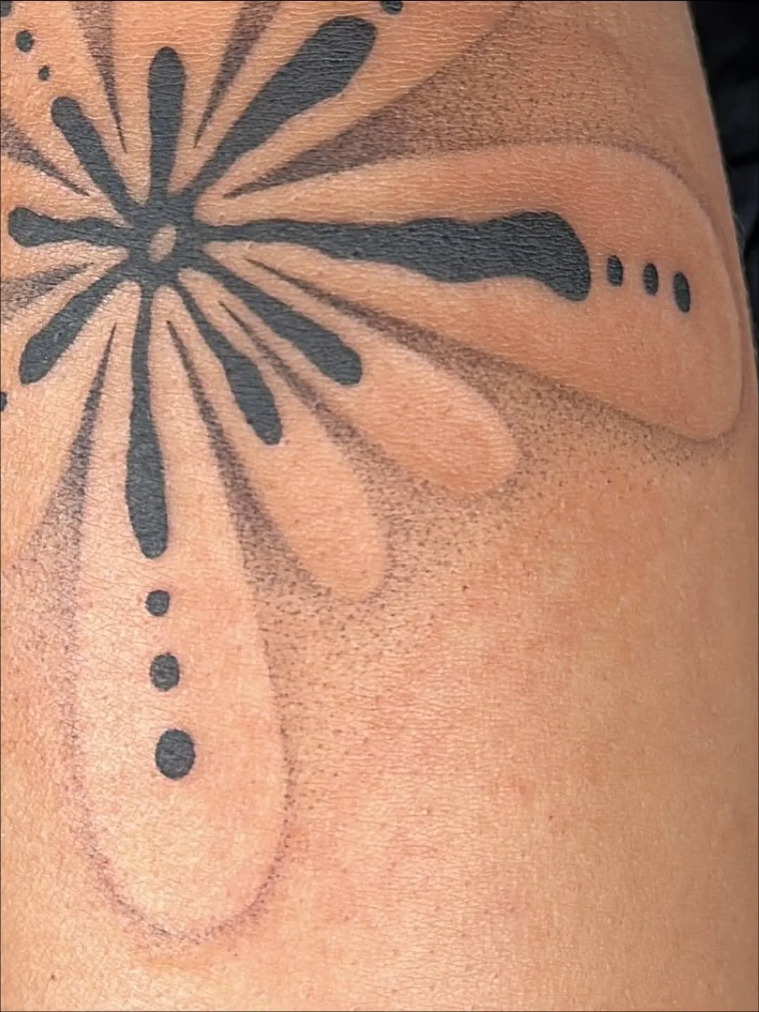 Healed tattoo by Earthy Lil Tats