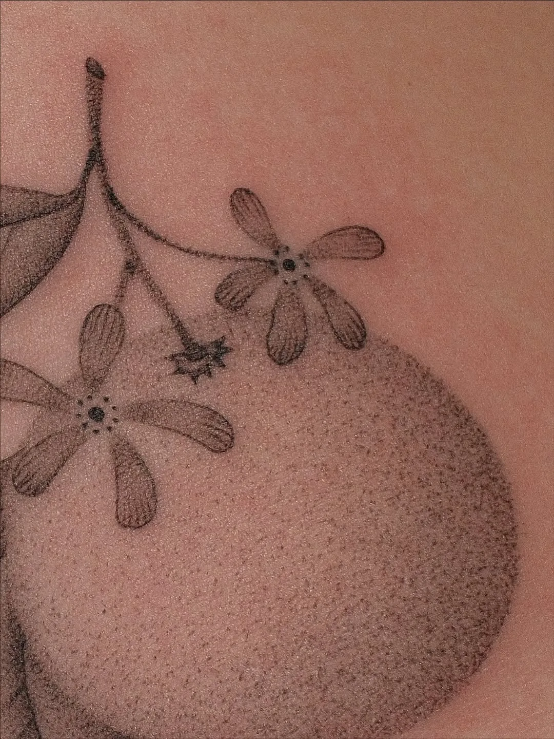Healed tattoo by Earthy Lil Tats